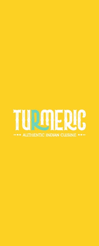 Turmeric food menu cover